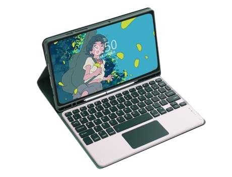 Carcasa Flip Cover y Teclado Bluetooth YIMGOTTA PS-M711C para Huawei MatePad 11 (2023/2021)