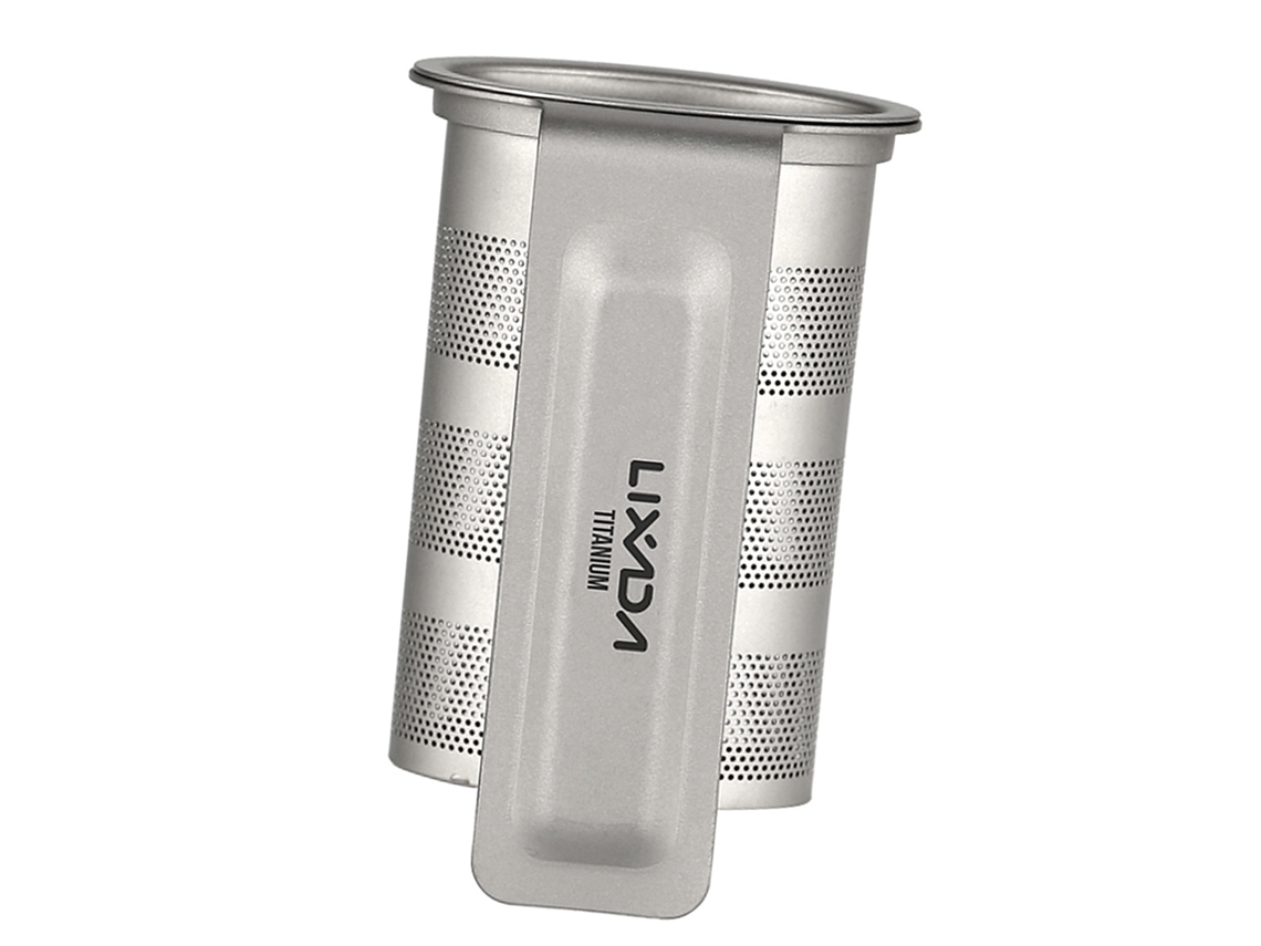 Filtro de té de malla de titanio para taza