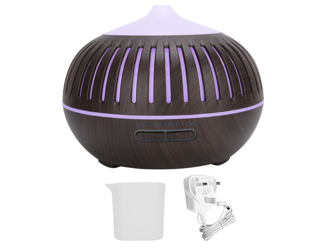 Difusor de aromas y humidificador para el hogar con luz nocturna.