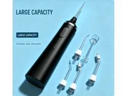 Rrigador Oral Recargable H300, 5 Niveles De Caudal, Depósito 240ml, Boquillas Giratorias 360°, Certificado Fda Para Higiene Bucal Diaria