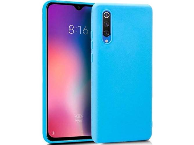 Carcasa Xiaomi Mi 9 SE COOL Silicona Azul
