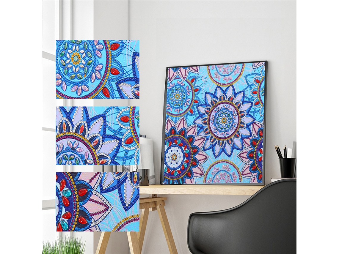 Kit De Pintura De Diamantes 5d Para Manualidades Con Diseños De Animales Y Flores Para Decoración De Paredes.