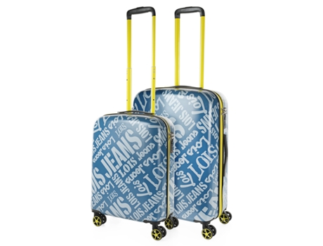 Juego De Maletas Pc LOIS Kenner azul vaquero-gris (45X67,5X24,5 Cm - 63L)