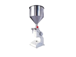 Máquina de llenado de líquidos, funcionamiento manual, diseño compacto, 5-50 ml