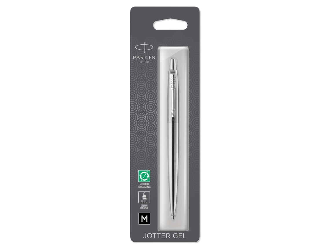 Bolígrafo Gel PARKER Jotter Acero Inoxidable C.C.