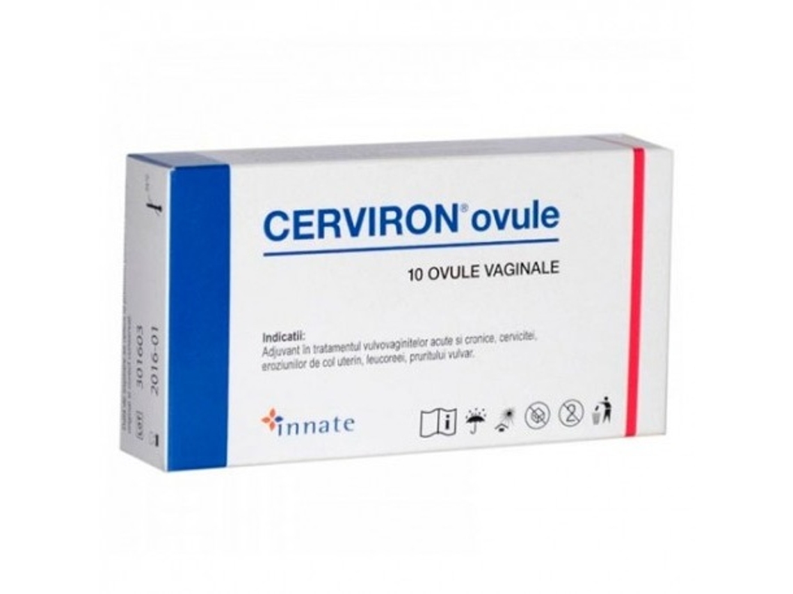 Óvulos Vaginales 10 Unidades Cerviron