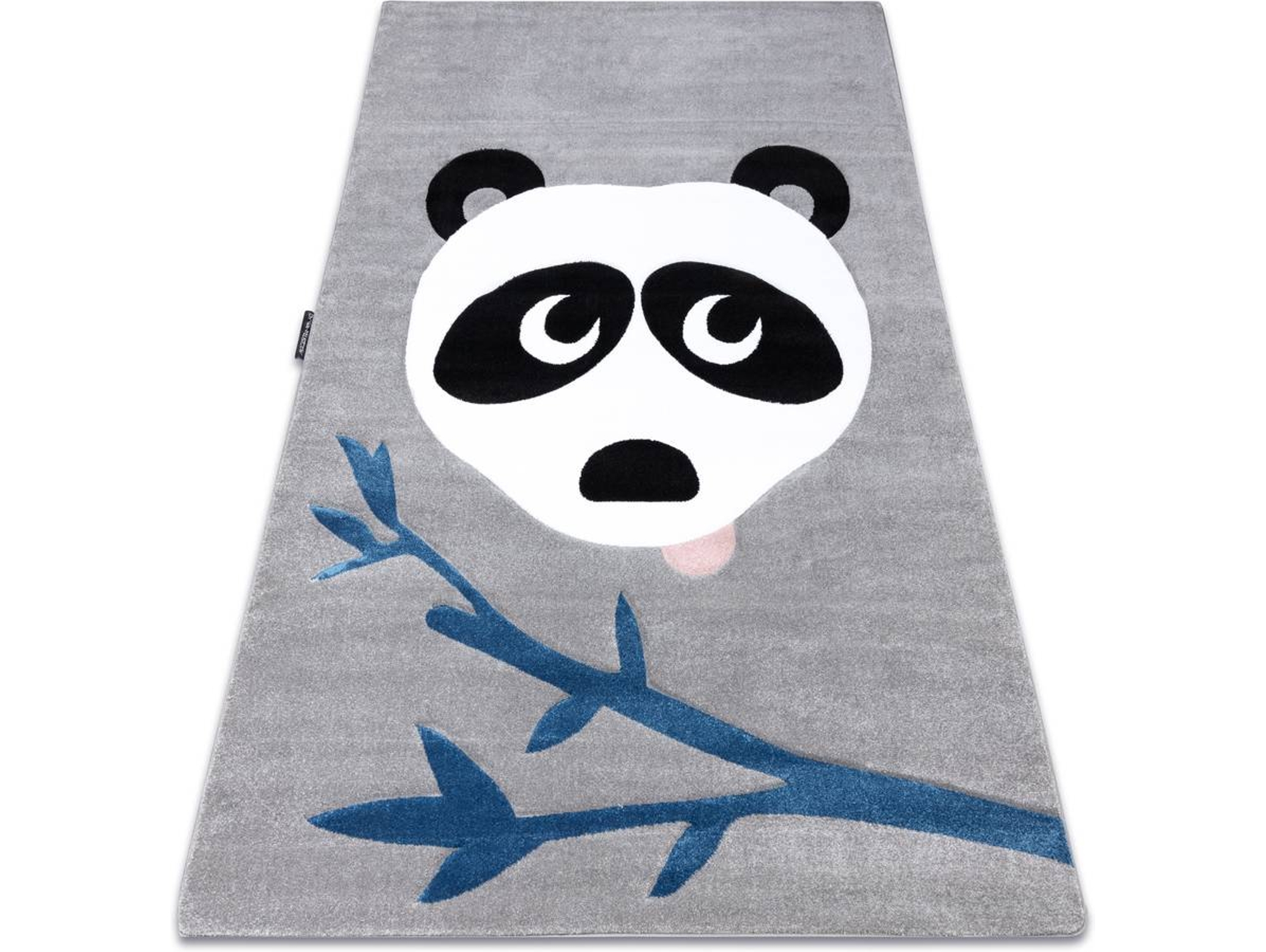 Alfombra DYWANY LUSZCZOW Petit Panda (Gris - 180 x 270 cm - Polipropileno)