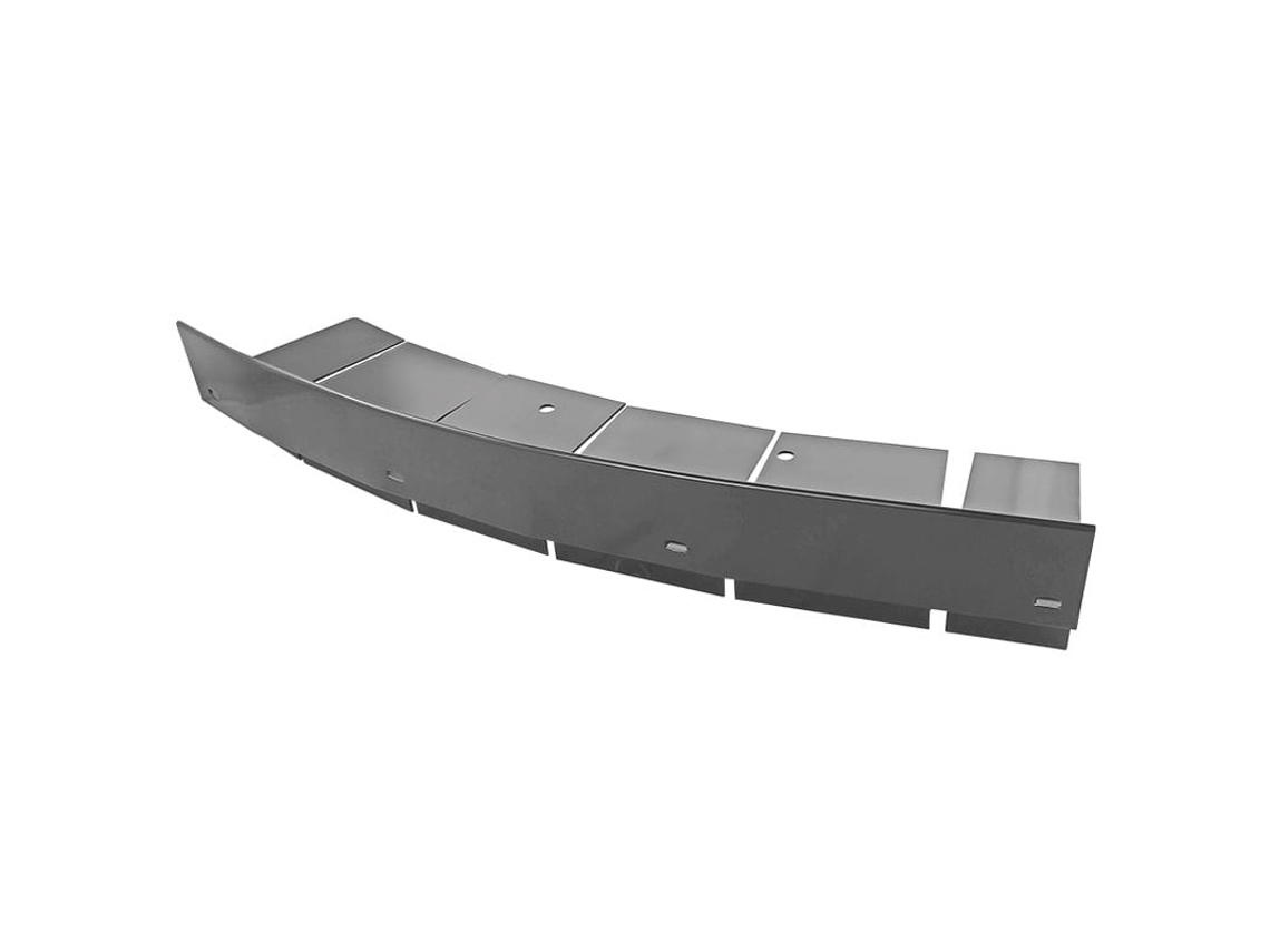 Renoplast Perfil De Aluminio Para Alero W35+, Perfil Curvo Con Muesca, 200 Cm, Gris