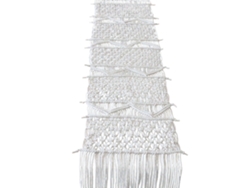 Rollo de mesa de macramé estilo bohemio tejido a mano 32x20