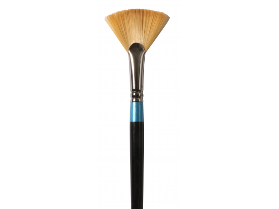 Pincel Sintetico Abanico Acuarela Mango Corto S.48 (6'' 25,4 Mm)