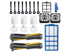 21 peças para filtro de feltro de espuma de vácuo de robô shark iq rv1001ae rv101
