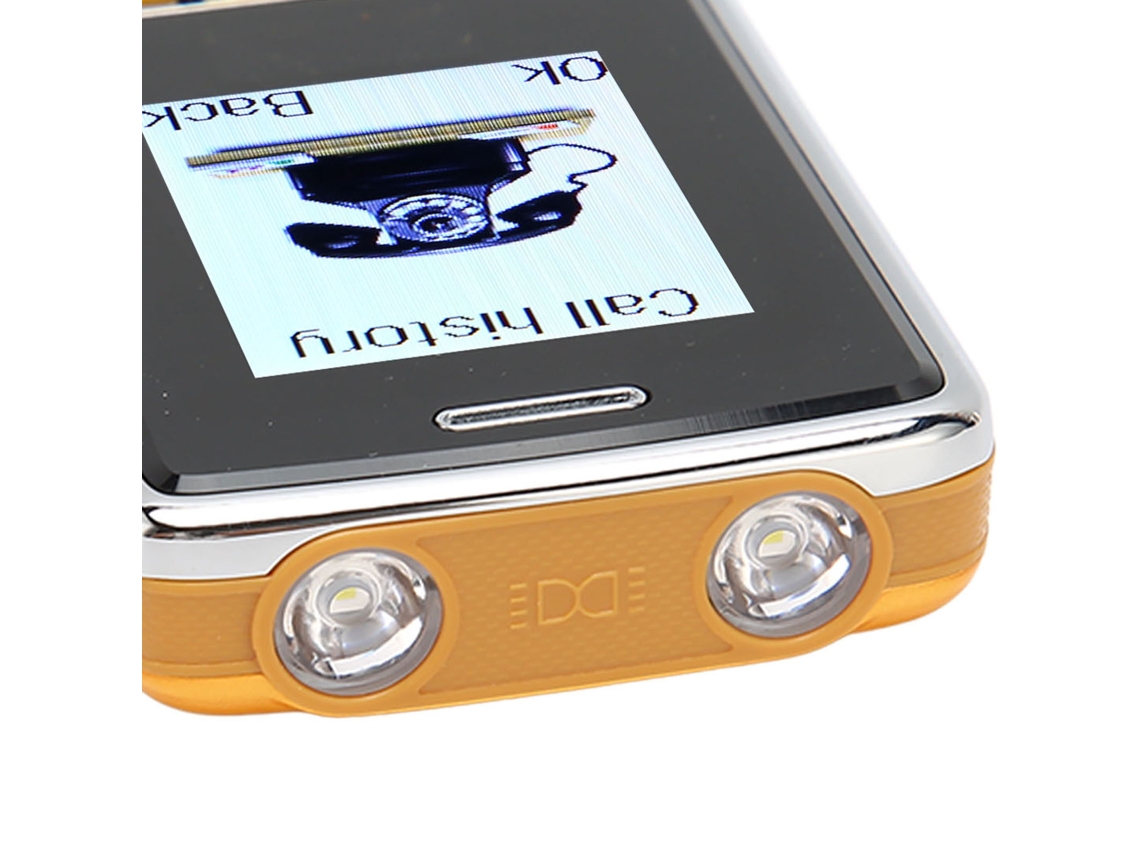 Telefone Celular G699 2g Gsm Desbloqueado Dual Sim Botão Grande Alto Volume Para Idosos Bateria 2800mah Ouro