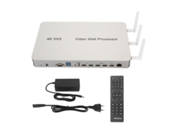 Conmutador HDMI 4 en 1 con ratón, teclado y control remoto por infrarrojos