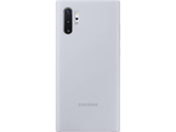 Carcasa SAMSUNG Galaxy Note 10+ Silicona Plateado