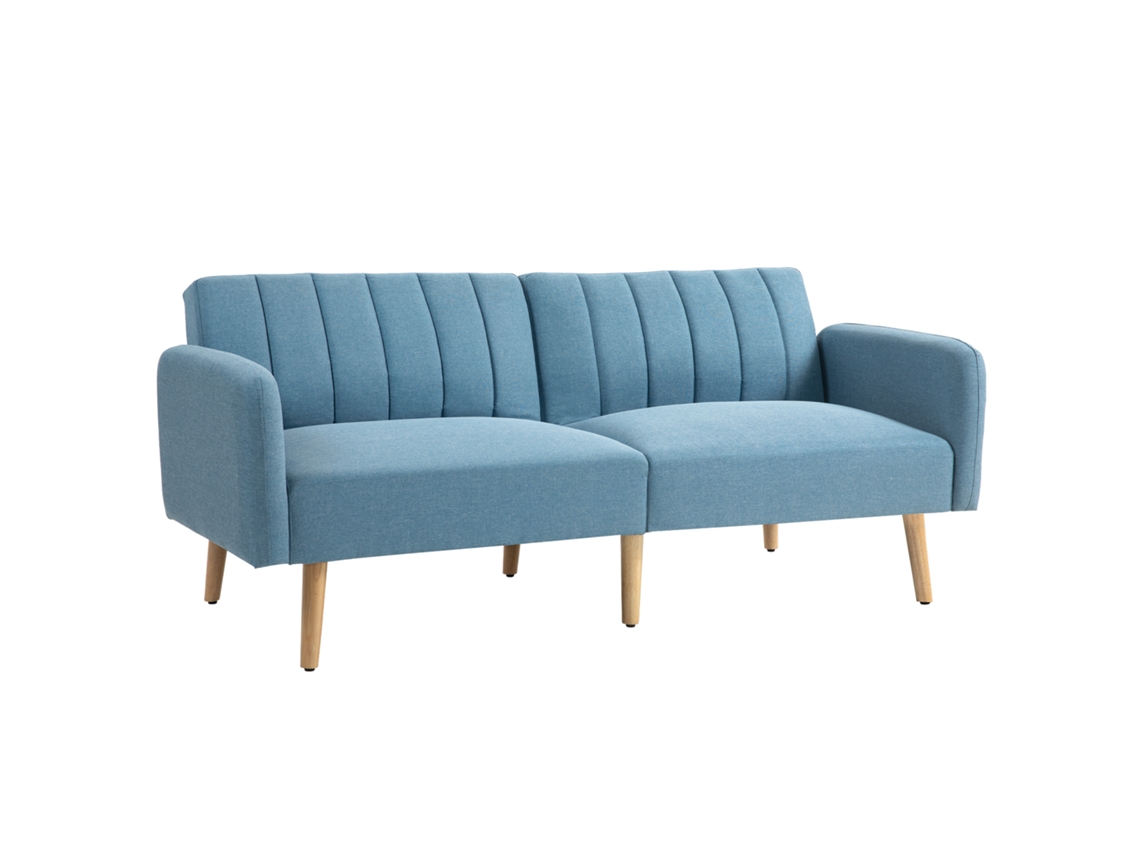 Cama infantil PRIME KANG, 140x70 cm, diseño de nubes, con barandilla de seguridad, capacidad de 80 kg, color blanco.