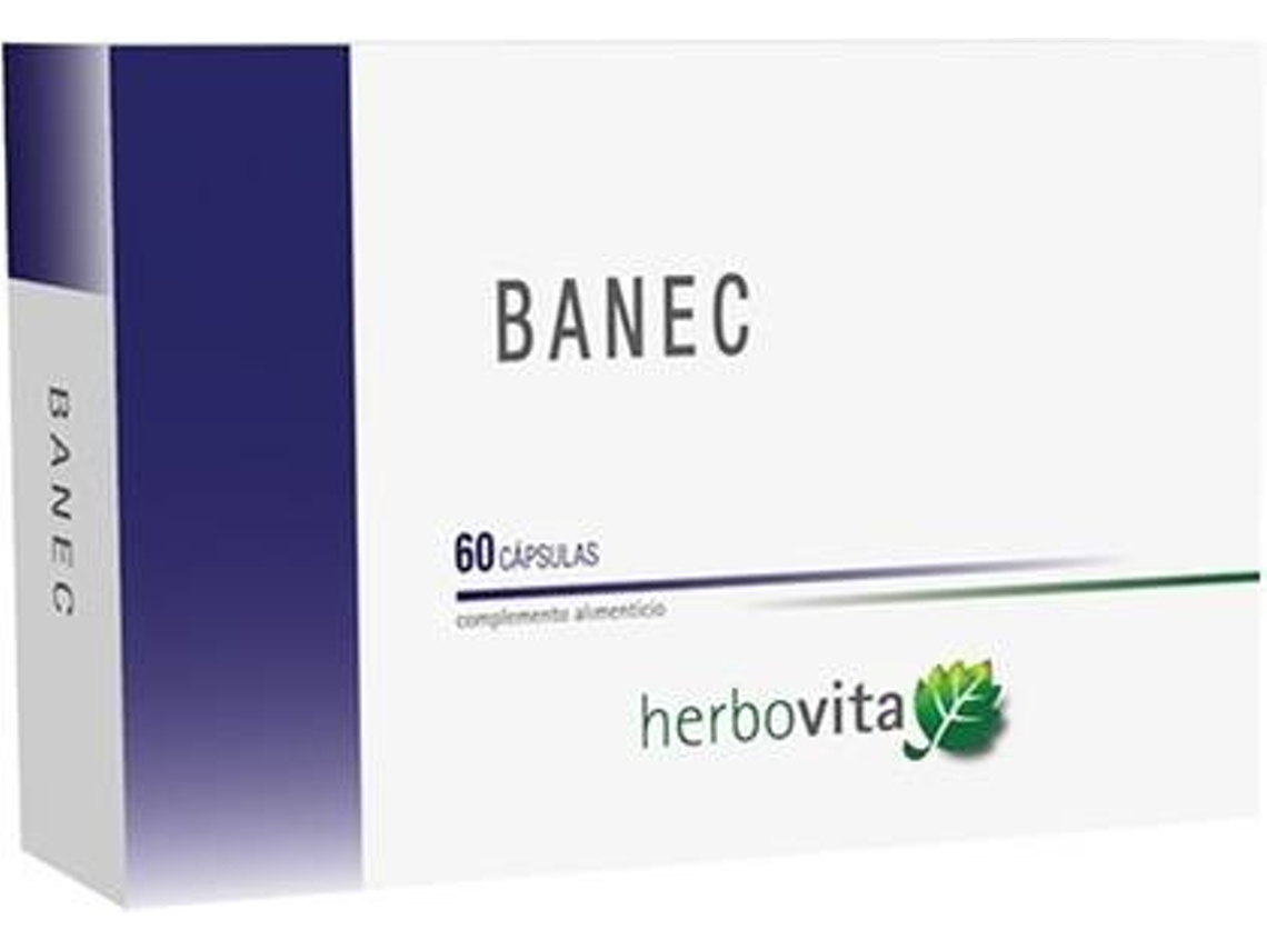 Complemento Alimentar HERBOVITA Banec (60 cápsulas)
