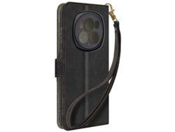 Funda Bivalva Para Honor Magic 6 Pro Efecto Cepillado Cartera