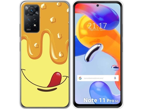 Carcasa Xiaomi Redmi Note 11 Pro TUMUNDOSMARTPHONE Dibujos Helado Vainilla Multicolor