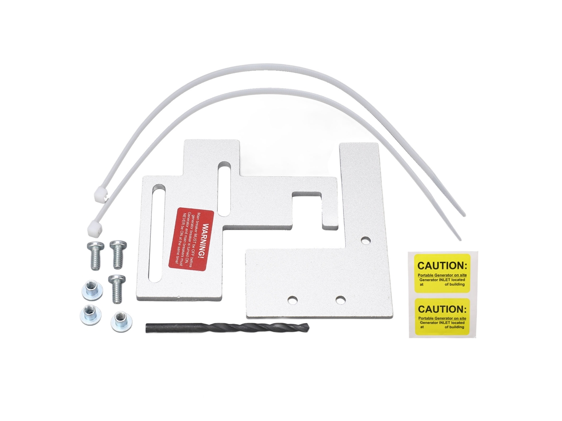 Kit De Interbloqueio Para Gerador Sie‑p2 Placa De Alumínio 7/8 A 1 1/4 Polegadas Para Painéis 150a Ou 200a