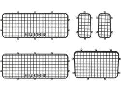 Malla Protectora Metálica Para La Rejilla De La Ventana Del Coche Teledirigido Todoterreno Tr-4 1/10.
