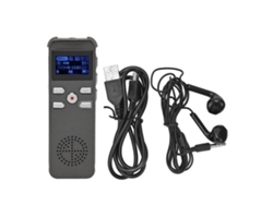 Grabadora De Voz Digital Con Reducción De Ruido Y Grabación Programada, Reproductor Mp3 De 16 Gb
