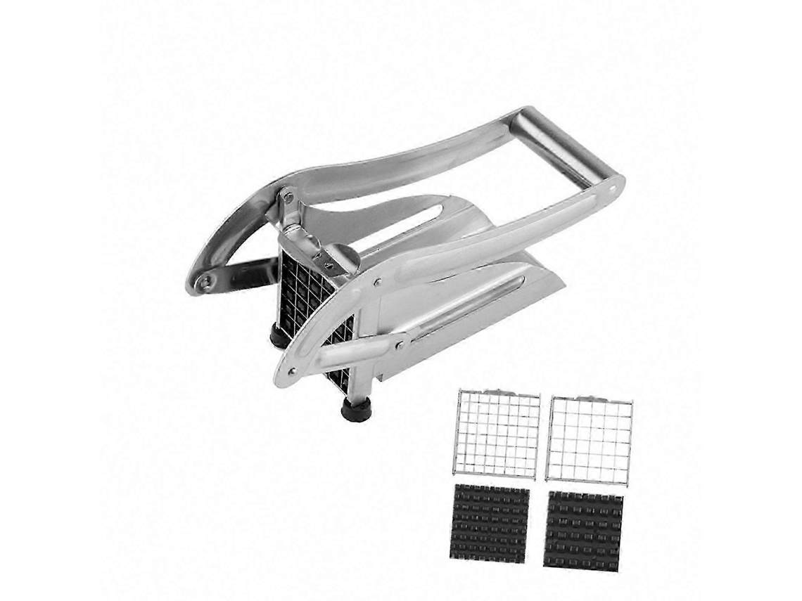 Cortador de verduras 5 en 1 de acero inoxidable Rosewell para patatas fritas, patatas fritas y frutas. Aparato de cocina para cortar y picar.