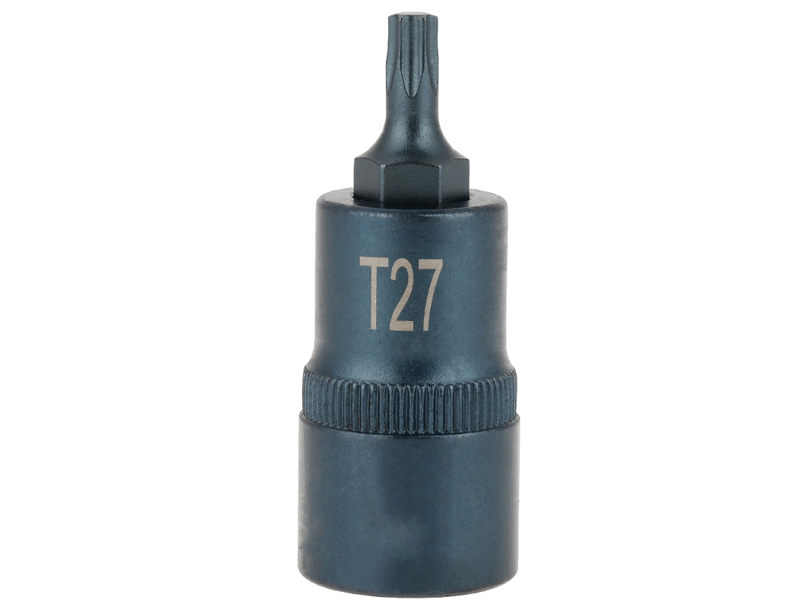 Adaptador De Enchufe Para Destornillador Eléctrico Plum De 1/2" (50 Mm) T27, Acero S2, Versátil.