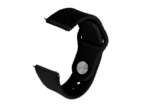 Correa Samsung Galaxy Watch 4 Silicona Trenzada Negro AVIZAR