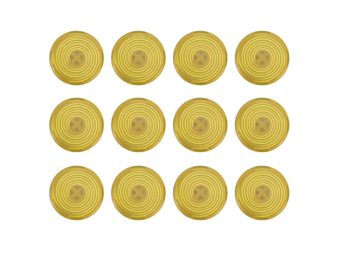 12 Pulsadores De Botones Arcade Para Conmutadores Kailh, Cherry, Ttc, Akko, Glorious, Fightingbox Y Sallybox