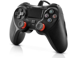 Controlador PS4 con cable para Playstation 4, control remoto con cable con controlador de vibración dual para PS4 / PC / PS4 Pro / PS4 Slim YIZHOOD