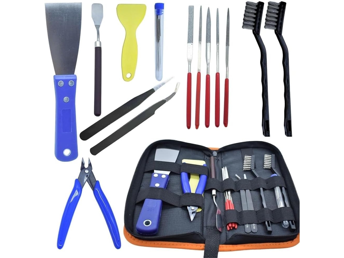 Kit De Herramientas Para Impresoras 3d, 24 Piezas, Para Limpieza Y Extracción De Boquillas.