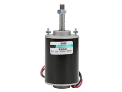 Motor de CC de 30 W y 12 V, alta velocidad de 3500 rpm.