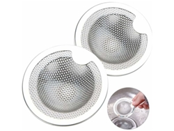 2 Piezas de Filtro de Fregadero de Acero Inoxidable para Cocina y Baño KOFIHETY