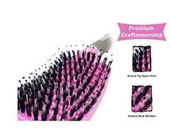 Cepillo de pelo YIZHOOD Epc016 Rosa