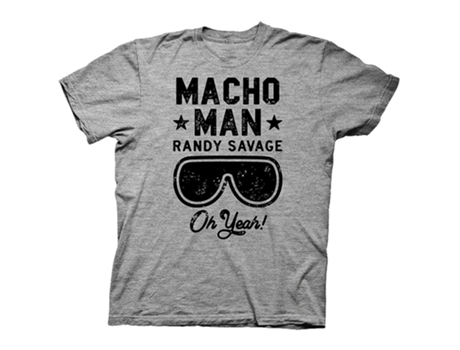 Camiseta ROCKINSTONE Oh Yeah Macho Man Randy Savage (XXXL)