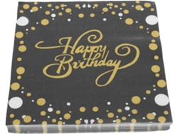 Juego De 100 Manteles Individuales Y Servilletas De Cumpleaños