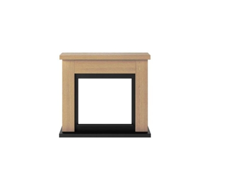 Fuego Ugo Marco Chimenea Roble Mdf Estructura Madera