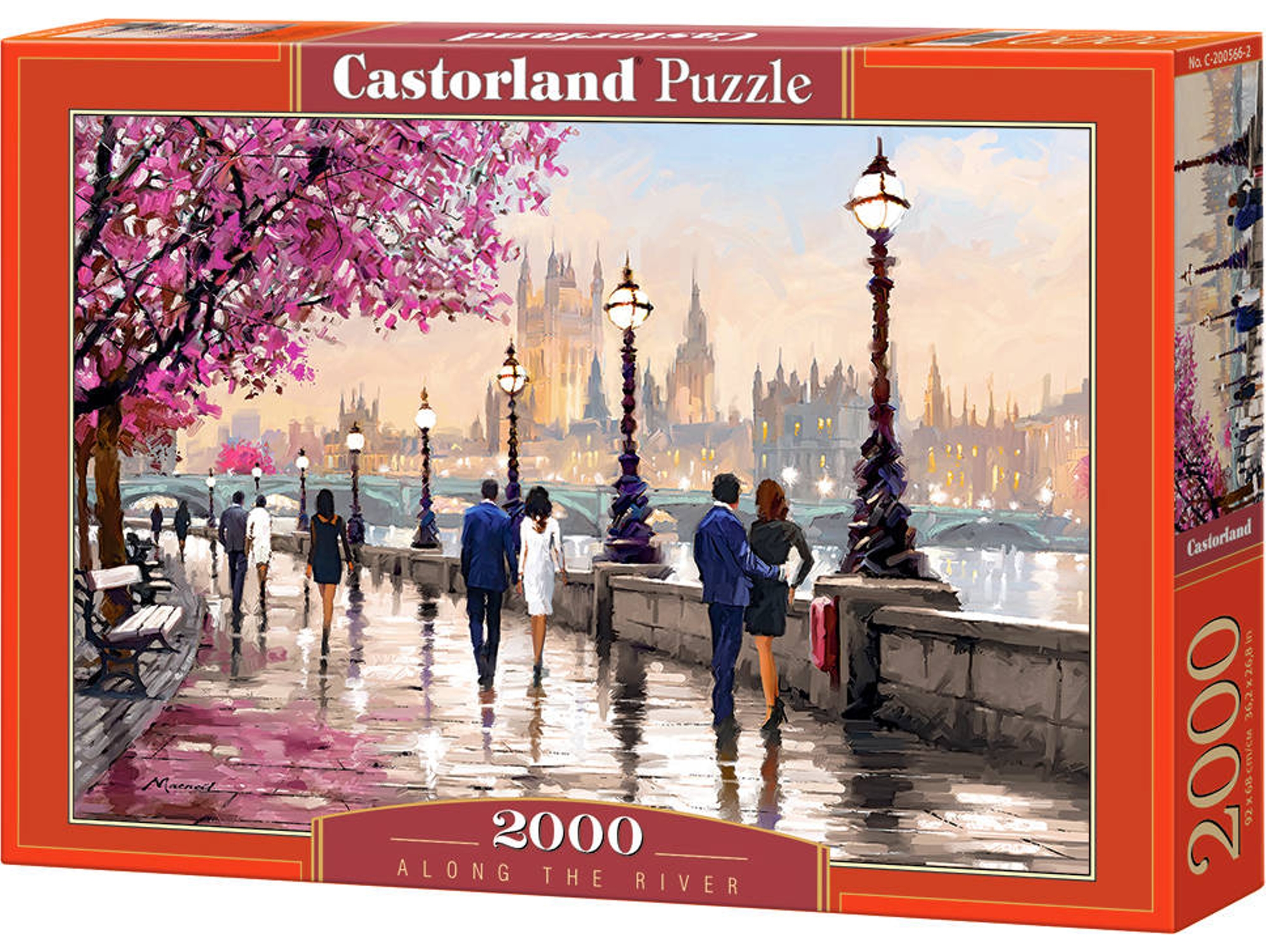Puzzle CASTORLAND Along the river (2000 Piezas)
