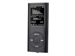 Leitor Mp4 4º Lcd Player Vídeo Rádio Fm Com Cartão Sd / Tfpreto