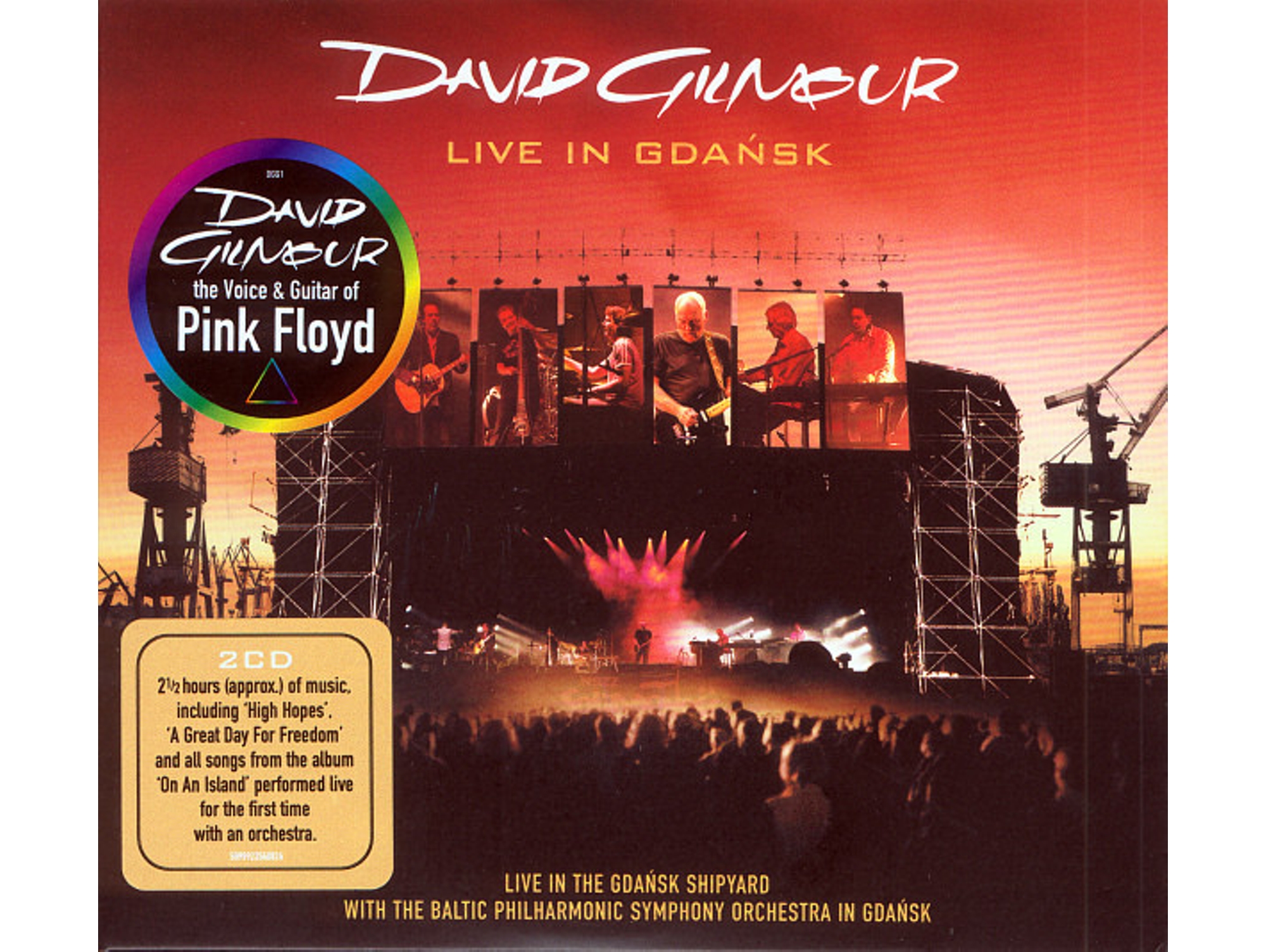CD David Gilmour - Live In GdaDsk