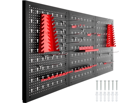 Pegboard para Herramientas con 25 Herramientas 120X2X60Cm