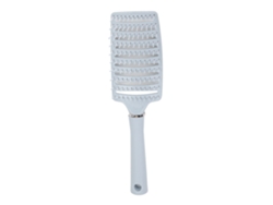 Escova desembaraçadora profissional ventilada para cabelos grossos e lisos, modelo 2026, na cor azul.