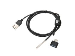 Endoscopio Usb Con Cámara 1080p, 3,9 Mm, Resistente Al Agua Ip67, Tipo C, 1 M, Con 6 Led Ajustables.