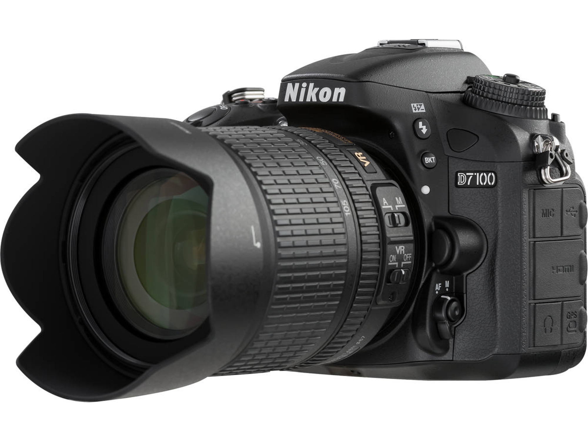 Kit Cámara Réflex NIKON D7100+AFS DX18/105G (24.1 MP - ISO: 100 a
