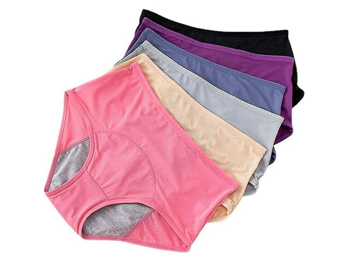 2026-ropa Interior Antifugas Para Mujer Con Incontinencia, Pantalones Protectorios Impermeables De Alta Waist