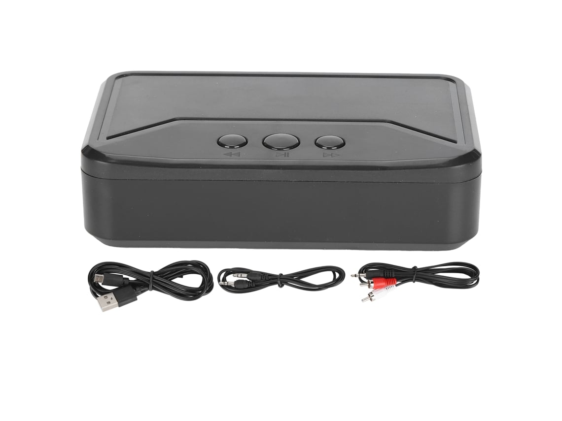Receptor Inalámbrico Nfc De Escritorio Con Interfaz Aux, Adaptador De Audio De 3,5 Mm A Rca Para Audio Doméstico, Tv Y