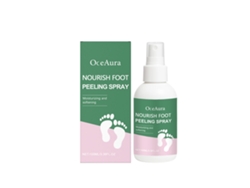 Spray exfoliante para pies para eliminar callosidades y piel gruesa