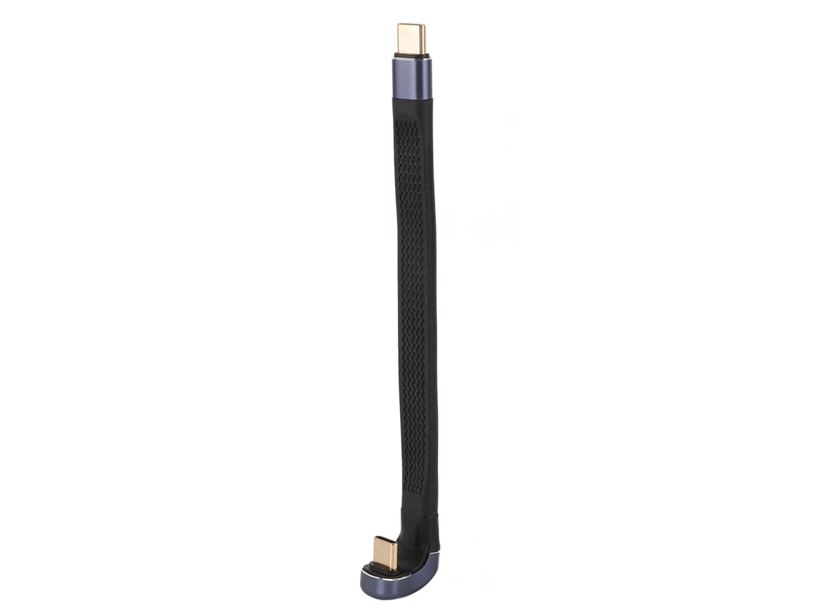 Cable Usb 4.0 Tipo C Macho A Macho Corto En Forma De U, 240 W, 40 Gbps, 8k, 60 Hz, A Batería Externa Thunderbolt 3/4