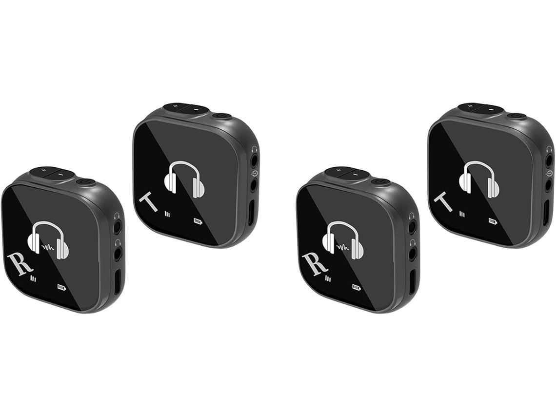 2 Auriculares Intrauditivos Con Sistema De Monitorización Sin Cables De 5,8 G