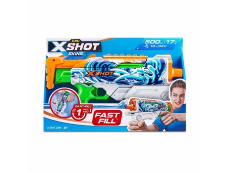 Pistola de Agua Jugatoys X-Shot Skins Hyperload Fast-Fill 34 x 17 x 6 cm